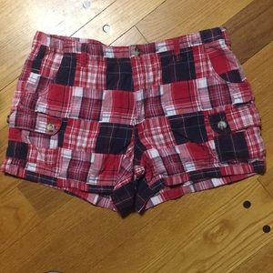 Red White And Blue Shorts